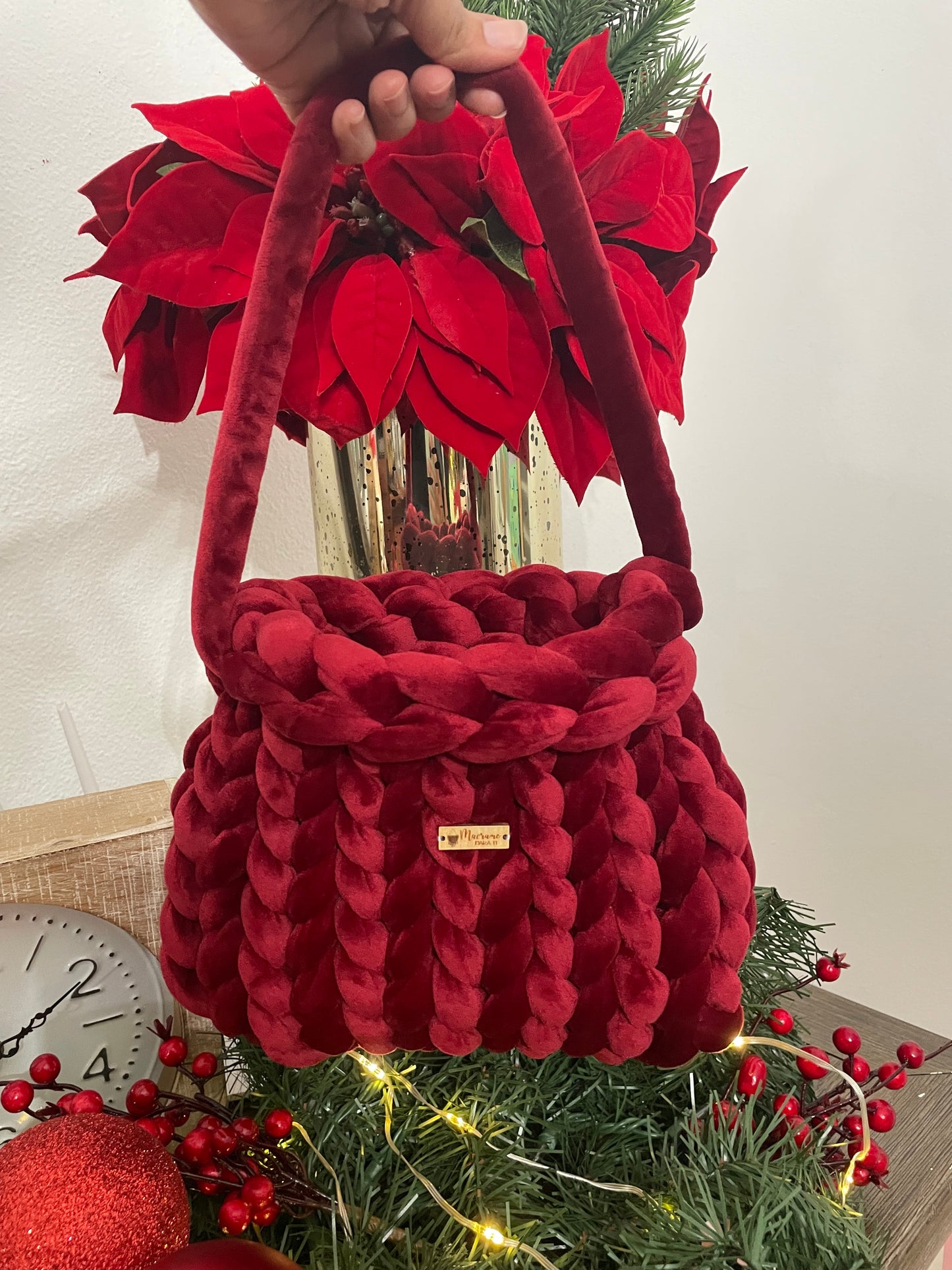 Carteras crochet chonky