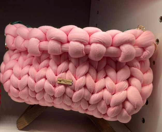 Carteras crochet chonky