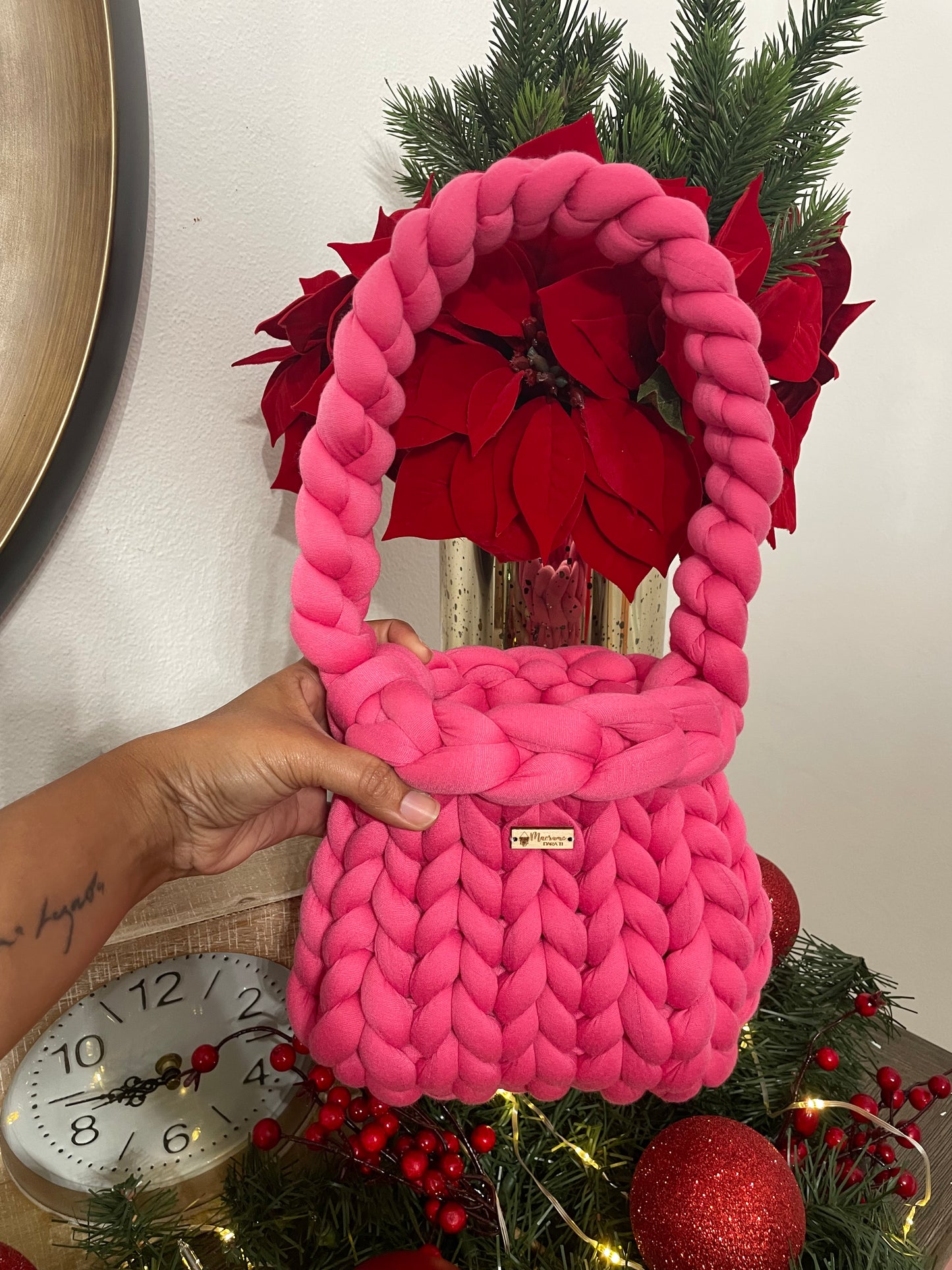 Carteras crochet chonky