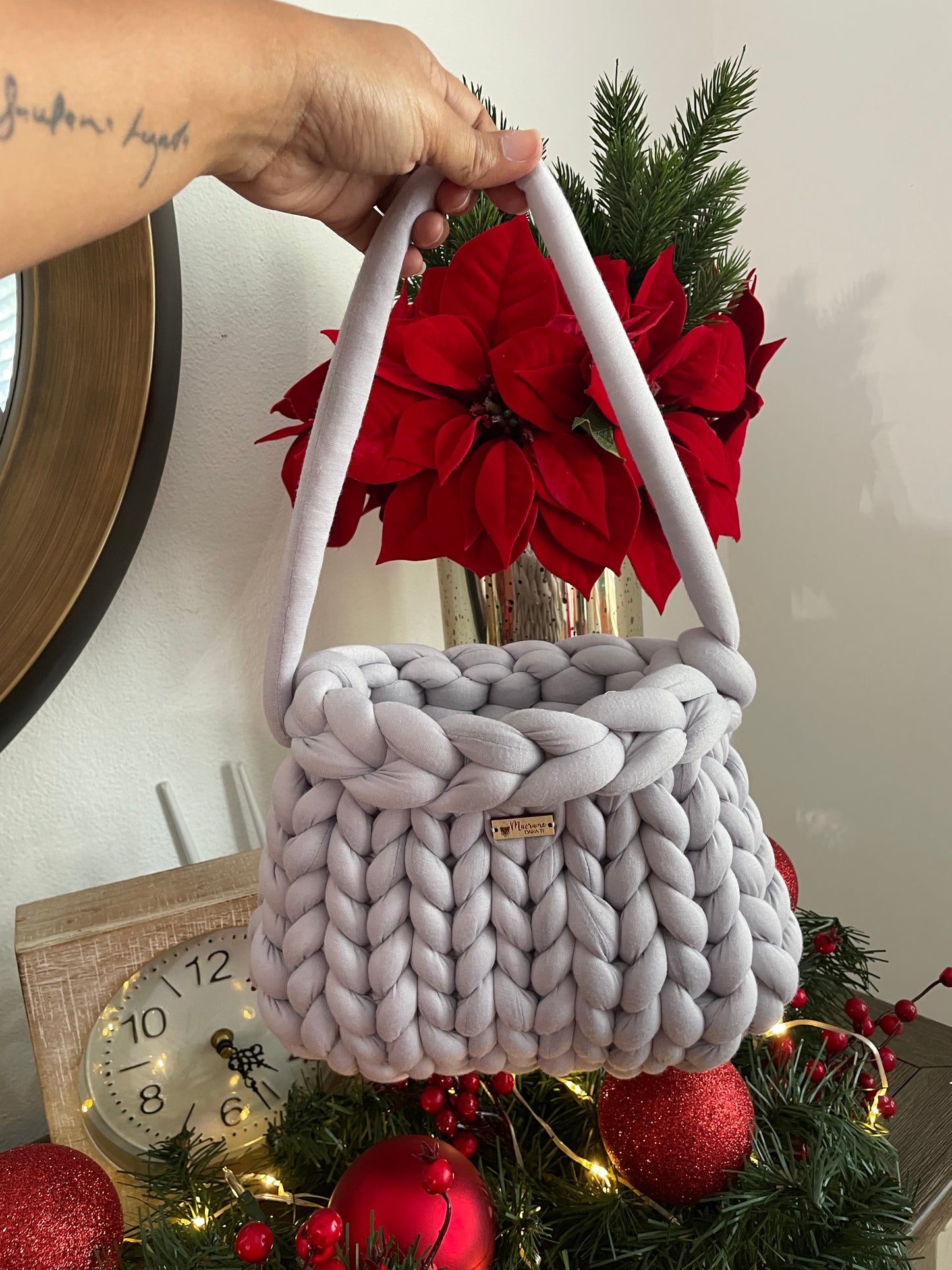 Carteras crochet chonky