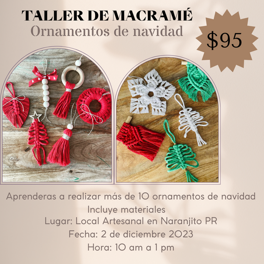 Tallar de Ornamentos de Navidad